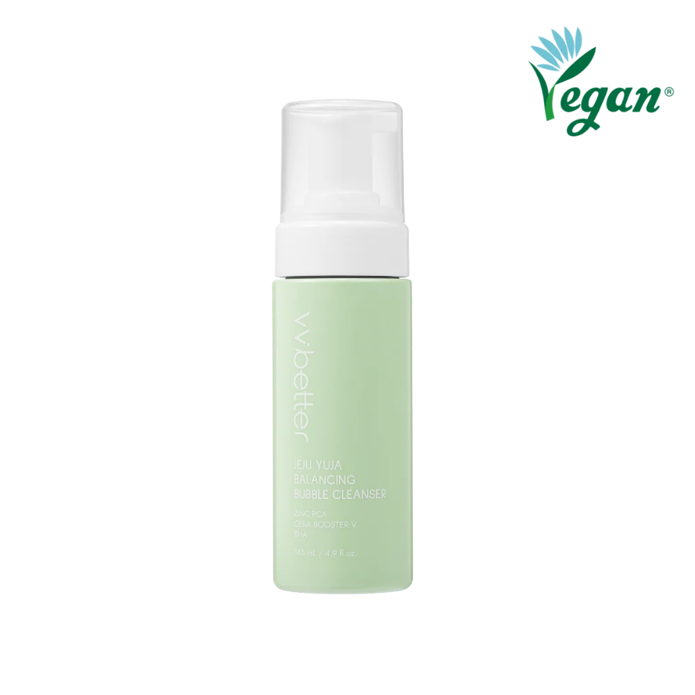 [vvbetter] Jeju Yuja Balancing Bubble Cleanser 145mL