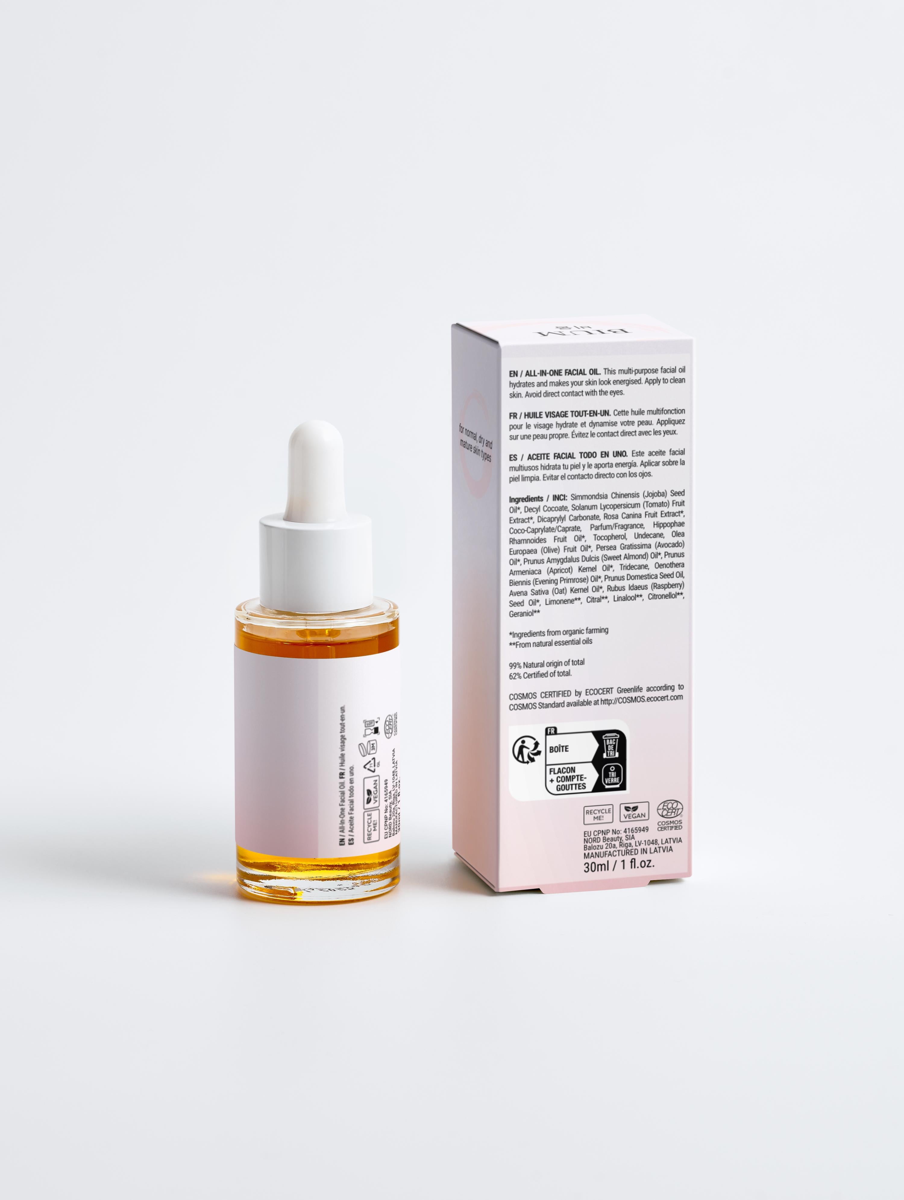 ACEITE FACIAL MULTIFUNCIÓN All-In-One Facial Oil [비움 BIUM]